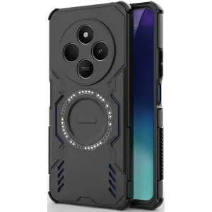 Phonesta Shield Armor Back Cover Hülle mit MagSafe für Xiaomi Redmi 14C / Xiaomi Poco C75 - Schwarz