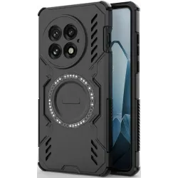 Phonesta Shield Armor Back Cover Hülle mit MagSafe für OnePlus 13 - Schwarz