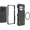 Phonesta Shield Armor Back Cover Hülle mit MagSafe für OnePlus 13R - Schwarz 5