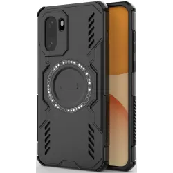 Phonesta Shield Armor Back Cover Hülle mit MagSafe für OnePlus 15R - Schwarz