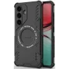 Phonesta Shield Armor Back Cover Hülle mit MagSafe für Samsung Galaxy S26 - Schwarz 0