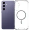 Phonesta Shockproof MagSafe Back Cover Hülle für Samsung Galaxy S25/S24 - Transparent