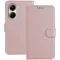 Phonesta Smooth Skin Book Wallet Klapphülle für Xiaomi Poco X7 Pro - Roségold