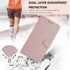 Phonesta Smooth Skin Book Wallet Klapphülle für Xiaomi Poco X7 Pro - Roségold 3