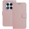 Phonesta Smooth Skin Book Wallet Klapphülle für Xiaomi Redmi Note 14 Pro 4G - Roségold