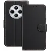 Phonesta Smooth Skin Book Wallet Klapphülle für Xiaomi Redmi 14C / Xiaomi Poco C75 - Schwarz