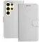 Phonesta Smooth Skin Book Wallet Klapphülle für Samsung Galaxy S24 Ultra - Silber