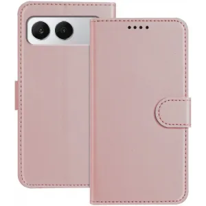 Phonesta Smooth Skin Book Wallet Klapphülle für OnePlus Nord 4 - Roségold