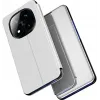 Phonesta Smart Mirror View Book Klapphülle für Xiaomi Redmi Note 14 Pro Plus - Silber 0