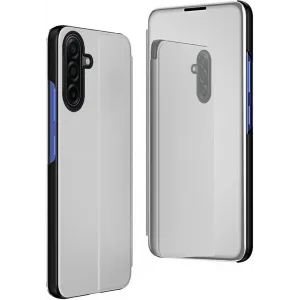 Phonesta Smart Mirror View Book Klapphülle für Samsung Galaxy A17/A26 - Silber