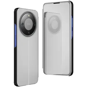 Phonesta Smart Mirror View Book Klapphülle für HONOR Magic8 Lite - Silber