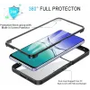 Phonesta Slim Protect 360 Vollschutzhülle Displayschutzfolie für Samsung Galaxy A16 - Schwarz 3