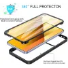 Phonesta Slim Protect 360 Vollschutzhülle Displayschutzfolie für Xiaomi 14T - Lila 2