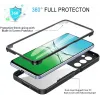 Phonesta Slim Protect 360 Vollschutzhülle Displayschutzfolie für Oppo A5/A5m - Schwarz 3
