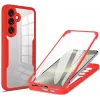 Phonesta Slim Protect 360 Vollschutzhülle Displayschutzfolie für Samsung Galaxy S25 Plus/S24 Plus - Rot