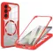 Phonesta Slim Protect 360 Vollschutzhülle Displayschutzfolie und MagSafe für Samsung Galaxy S25/S24 - Rot