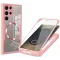 Phonesta Slim Protect 360 Vollschutzhülle Displayschutzfolie und MagSafe für Samsung Galaxy S25 Ultra - Rosa