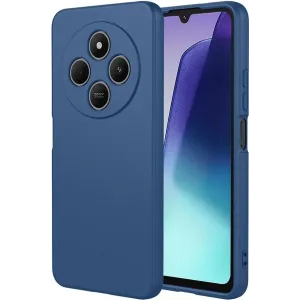 Phonesta Soft Silk Silikon Back Cover Hülle für Xiaomi Redmi 14C / Xiaomi Poco C75 - Dunkelblau