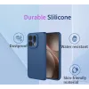 Phonesta Soft Silk Silikon Back Cover Hülle für Oppo Find X9 - Dunkelblau 5