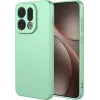 Phonesta Soft Silk Silikon Back Cover Hülle für Oppo Find X9 - Matcha Grün 0