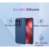 Phonesta Soft Silk Silikon Back Cover Hülle für Oppo Find X9 Pro - Dunkelblau 5
