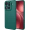 Phonesta Soft Silk Silikon Back Cover Hülle für Oppo Find X9 Pro - Dunkelgrün