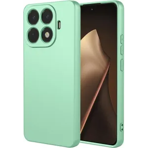 Phonesta Soft Silk Silikon Back Cover Hülle für Xiaomi 15T Pro - Matcha Grün