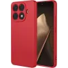 Phonesta Soft Silk Silikon Back Cover Hülle für Xiaomi 15T Pro - Rot