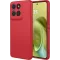 Phonesta Soft Silk Silikon Back Cover Hülle für Motorola Moto G86 - Rot