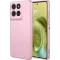 Phonesta Soft Silk Silikon Back Cover Hülle für Motorola Moto G86 - Rosa