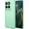 Phonesta Soft Silk Silikon Back Cover Hülle für Motorola Edge 60 Pro - Matcha Grün