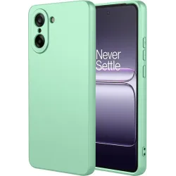 Phonesta Soft Silk Silikon Back Cover Hülle für OnePlus Nord CE5 - Matcha Grün