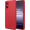 Phonesta Soft Silk Silikon Back Cover Hülle für OnePlus Nord CE5 - Rot