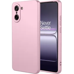 Phonesta Soft Silk Silikon Back Cover Hülle für OnePlus Nord CE5 - Rosa