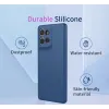 Phonesta Soft Silk Silikon Back Cover Hülle für Motorola Edge 50 - Rosa 5