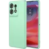 Phonesta Soft Silk Silikon Back Cover Hülle für Motorola Edge 50 Pro - Matcha Grün 0