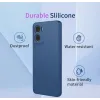 Phonesta Soft Silk Silikon Back Cover Hülle für Motorola Moto G05 / Moto E15 - Lila 1