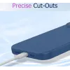 Phonesta Soft Silk Silikon Back Cover Hülle für Motorola Moto G05 / Moto E15 - Schwarz 5