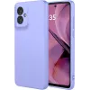 Phonesta Soft Silk Silikon Back Cover Hülle für Motorola Moto G55 - Lila 0