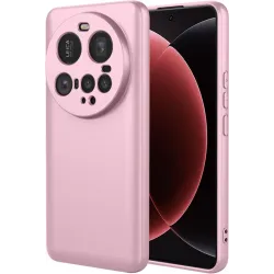 Phonesta Soft Silk Silikon Back Cover Hülle für Xiaomi 15 Ultra - Rosa