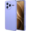 Phonesta Soft Silk Silikon Back Cover Hülle für Xiaomi Poco F7 Pro - Lila