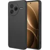 Phonesta Soft Silk Silikon Back Cover Hülle für Xiaomi Poco F7 Pro - Schwarz