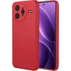 Phonesta Soft Silk Silikon Back Cover Hülle für Xiaomi Poco F7 Ultra - Rot