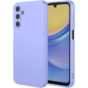 Phonesta Soft Silk Silikon Back Cover Hülle für Samsung Galaxy A17 - Lila