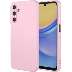 Phonesta Soft Silk Silikon Back Cover Hülle für Samsung Galaxy A26 - Rosa