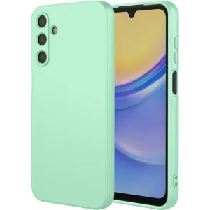Phonesta Soft Silk Silikon Back Cover Hülle für Samsung Galaxy A36 - Matcha Grün