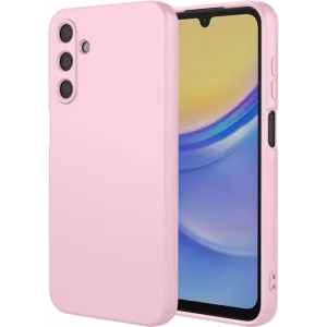 Phonesta Soft Silk Silikon Back Cover Hülle für Samsung Galaxy A36 - Rosa