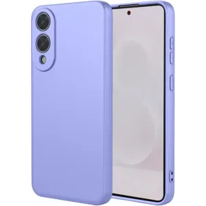 Phonesta Soft Silk Silikon Back Cover Hülle für Samsung Galaxy S25 Edge - Lila