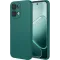 Phonesta Soft Silk Silikon Back Cover Hülle für Oppo A6 Pro - Dunkelgrün