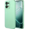 Phonesta Soft Silk Silikon Back Cover Hülle für Oppo A6 Pro - Matcha Grün
